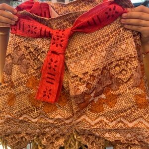 Kids' Tropical Adventure Costume with Red Accents